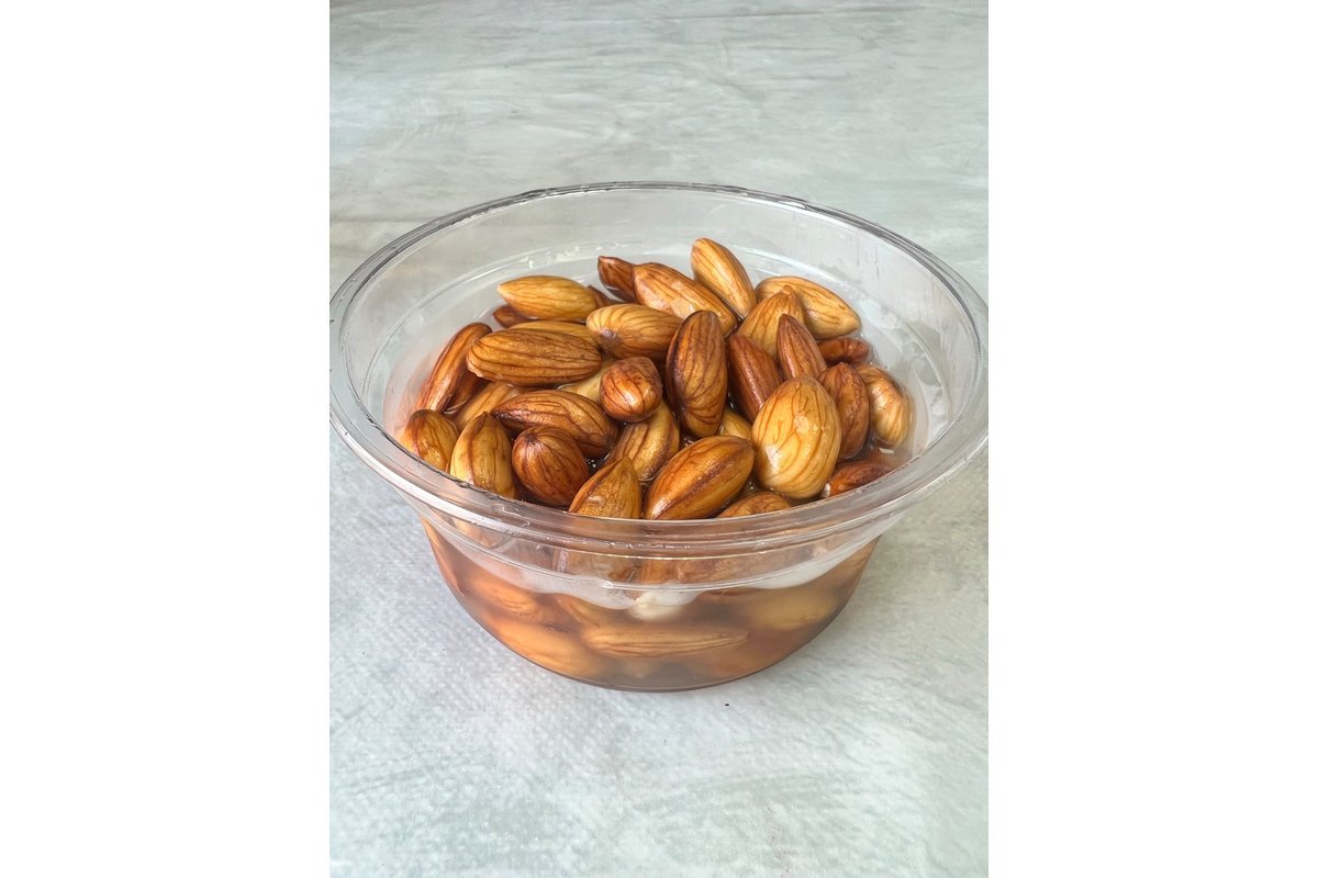 Amandes à l'eau