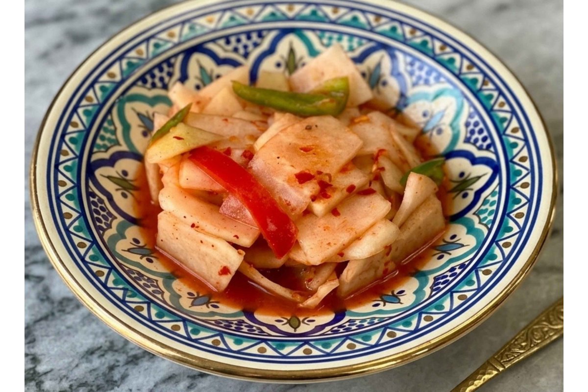 Salade Navets a l'Harissa