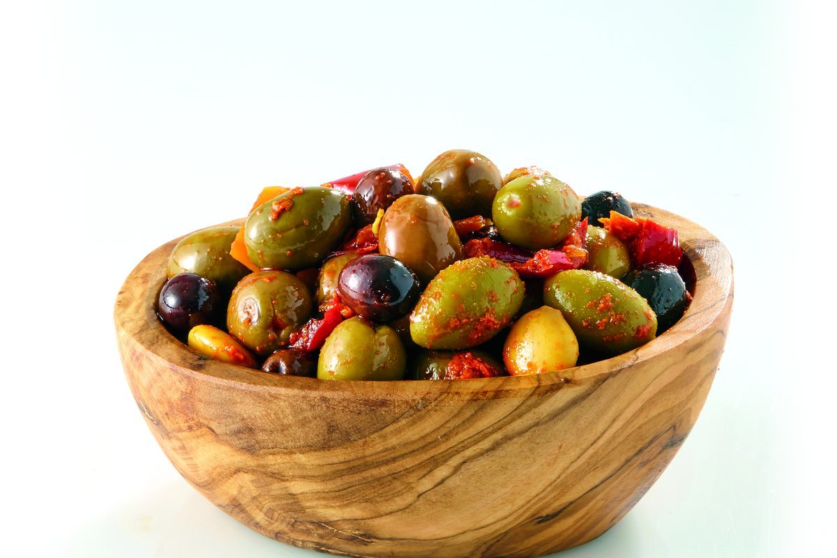 Olives Vertes aux Piments