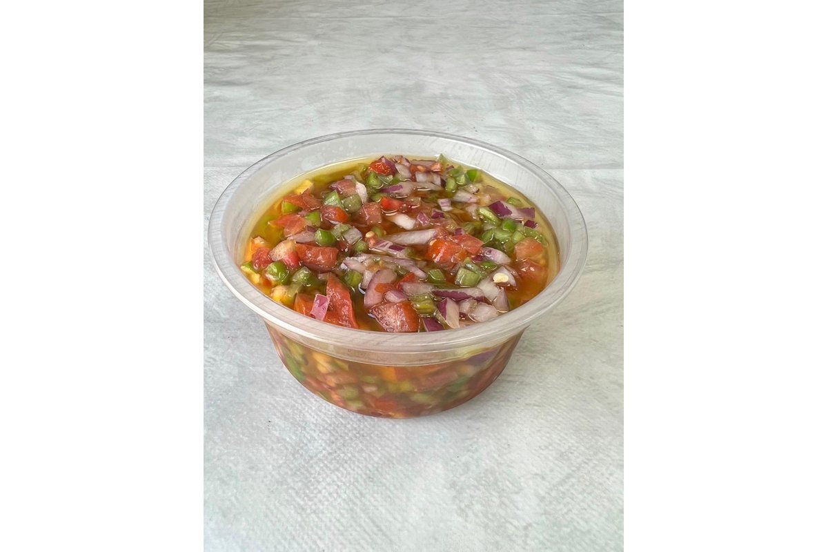 Salade de Tomates Piments Verts